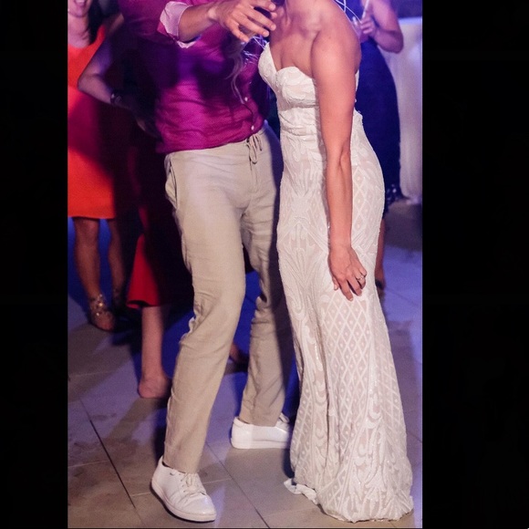 Sequin Wedding Gown - Picture 3 of 10